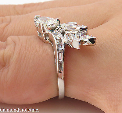 Vintage style right hand diamond rings for single women