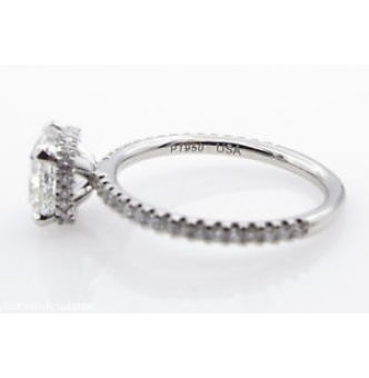 Reserved GIA 2.51ct Estate Vintage Cushion Diamond Engagement Wedding Platinum Ring 